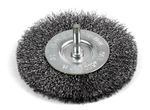 Kefe Strend Pro CWB-508 50 mm, körkefe, hullámos, szárral, 0,3 mm huzal