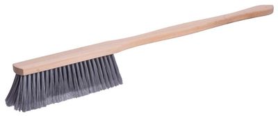 Kézi seprű CRW BN60, nylon, hosszított fa nyél, 70 cm, színválaszték