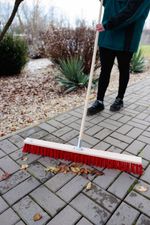 Road broom 800 mm with handle