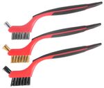Kefe készlet Strend Pro BS618, 3 részes, nylon/acél/sárgaréz