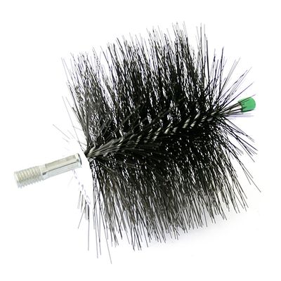 Kefe Strend Pro ComRourHR 040x120 mm, M12, drótkefe, kémény, szögletes, kéménytisztításhoz