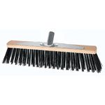 Broom Geco U400.3 DUO, 400 mm, PVC/steel bristles, for road sweeping