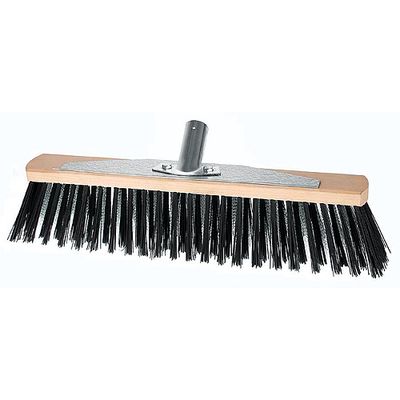 Broom Geco U400.3 DUO, 400 mm, PVC/steel bristles, road