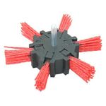 Kefe Strend Pro AWB-021 100 mm, körkefe, nylon, szárral, G80