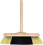 Broom Geco Z30R, 300 mm, wooden, (Z) with 1200 mm threaded handle, 34 cm