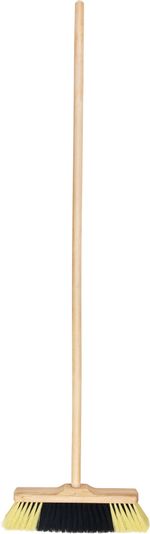 Broom Geco Z30R, 300 mm, wooden, (Z) with 1200 mm threaded handle, 34 cm