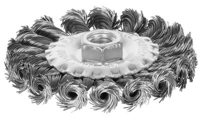 Strend Pro CWB-505 100 mm, M14 x 2 mm, radiális fonott kefe, 0,35 mm drót