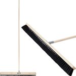 Floor broom Geco Z80NU, 800mm, wooden, with handle