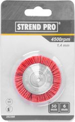 Circular Brush Strend Pro AWB-038, 50 mm, nylon, with shank