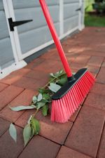 Broom MagicHome B0685, mixed colors, 120 cm handle, 32 cm