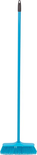 Broom MagicHome B0684, blue, 120 cm metal handle, 28 cm