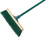 Broom Geco U30P, 300 mm, with 120 cm handle, plastic