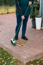 Broom Geco U30P, 300 mm, with 120 cm handle, plastic