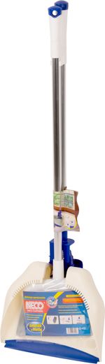 Takarítókészlet Neco 30-1044-14, seprű lapáttal, 72 cm nyéllel, összecsukható