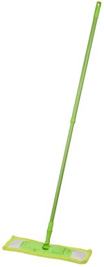 Mop MagicHome Microfiber, na podlahy, s násadou, zelený