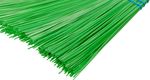 Broom Cleonix 3806G, SorgoSkew, green, handle 153 cm, Alu, skewed