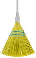 Broom MagicHome 3805Y, Sorgo, yellow, 148 cm metal handle