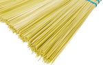 Broom MagicHome 3806Y, SorgoSkew, yellow, 153 cm handle, aluminum, angled