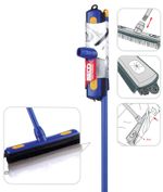 Broom Neco 20-0020-11, 300 mm, with squeegee, rubber