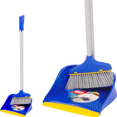 Súprava upratovacia Neco 30-1045-14, metla s lopatkou, násadou 80 cm