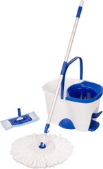 Takarítókészlet Neco TORNADO Spin Mop, forgó felmosó + 18 literes vödör, mikroszálas, PP, ABS