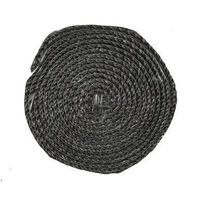 Rope Strend Pro, stove, L-2.5 m, flat 8 mm, sealing for glass, for doors, for fireplaces, for stoves