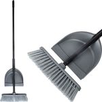 Cleaning Set York 082020 TANDEM, broom with dustpan, with handle, 31x108 cm