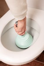 Plunger Strend Pro, for toilet, mixed colors
