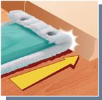 Mop cloth LEIFHEIT 55320 Twist Micro duo M, replacement