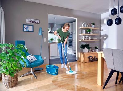 Mop head LEIFHEIT 52095 Clean Twist Disc Mop, replacement cloth