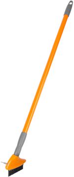 Cleaning Brush Strend Pro, for interlocking paving, with telescopic handle, 3x10 cm