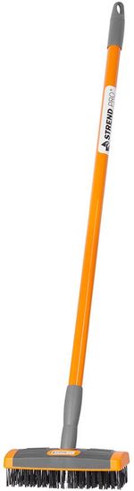 Cleaning Brush Strend Pro, for interlocking paving, 4-piece set, with telescopic handle, weed remove