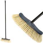 Broom Geco Z30P, plastic, with 1200 mm plastic handle, 30 cm