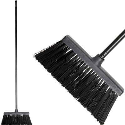 Seprű Geco TM1200, univerzális, műanyag, műanyag nyéllel 1200 mm, 28 cm