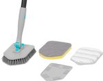 Brush Strend Pro, 3-in-1, multifunctional, cleaning, for tiles and glass, with telescopic handle 124