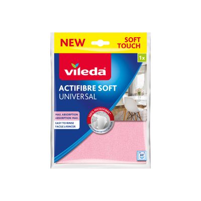 Cloth Vileda Actifibre Soft, microfibre