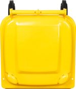 Container Europlast, 120 L, plastic, yellow 1018, HDPE, waste bin