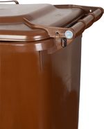 Bin ICS GB4, 240 L, brown, waste bin