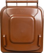 Bin ICS GB4, 240 L, brown, waste bin