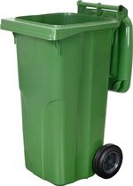 Container Europlast, 120 liters, plastic, green, HDPE, waste bin050000006877