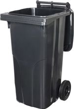 Nádoba Europlast 120 lit., plast, čierna, HDPE, popolnica na odpad