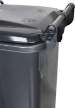 Nádoba Europlast 120 lit., plast, čierna, HDPE, popolnica na odpad
