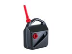 Plastic Jerry Can, 5 L, for Fuel, Black