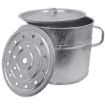 Pot Kovotvar, 20 L, Zn, steamer
