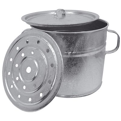 Pot Kovotvar, 30 L, Zn, steamer