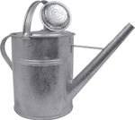 Watering Can KKG, with rose, 9.0 L, galvanized