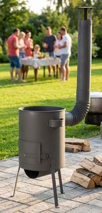 Bográcsfőző BAKER R2-D2, 560 mm, grafit