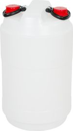 Barrel JPP-D, 50 lit, UN, double-neck plastic drum, for fermentation, drinking water, HDPE