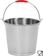 Bucket Strend Pro, 7 L, stainless steel