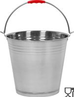 Bucket Strend Pro, 15 L, stainless steel